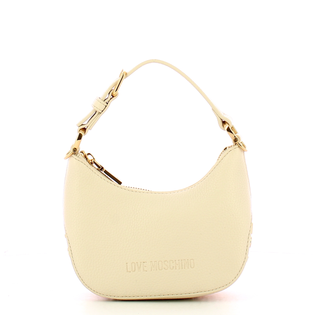 Love Moschino Hobo Bag a mano Mini Avorio - 1 Love Moschino Hobo Bag a mano Mini Avorio - 1