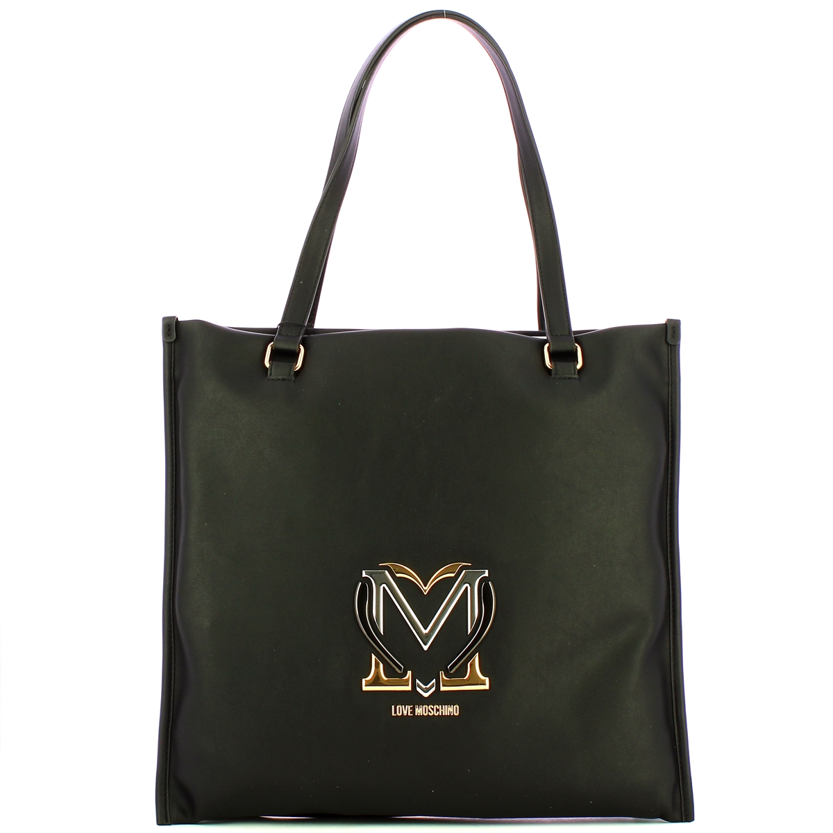 Love Moschino Shopper Colorful Heart Nero - 1
