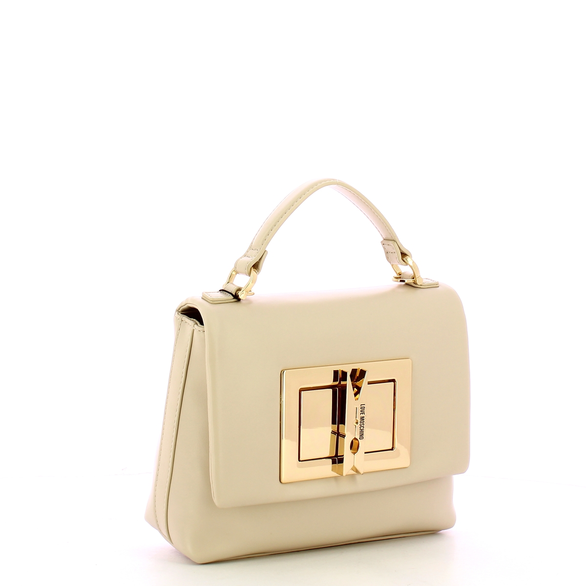 Love Moschino Borsetta a mano Clothespin Avorio - 2