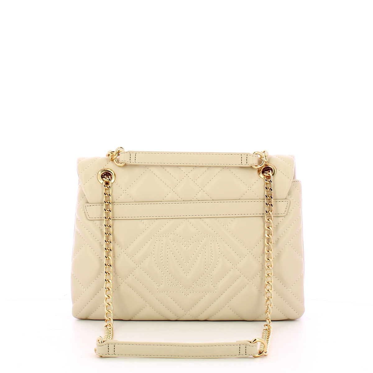 Love Moschino Borsa a tracolla Quilted Avorio - 3