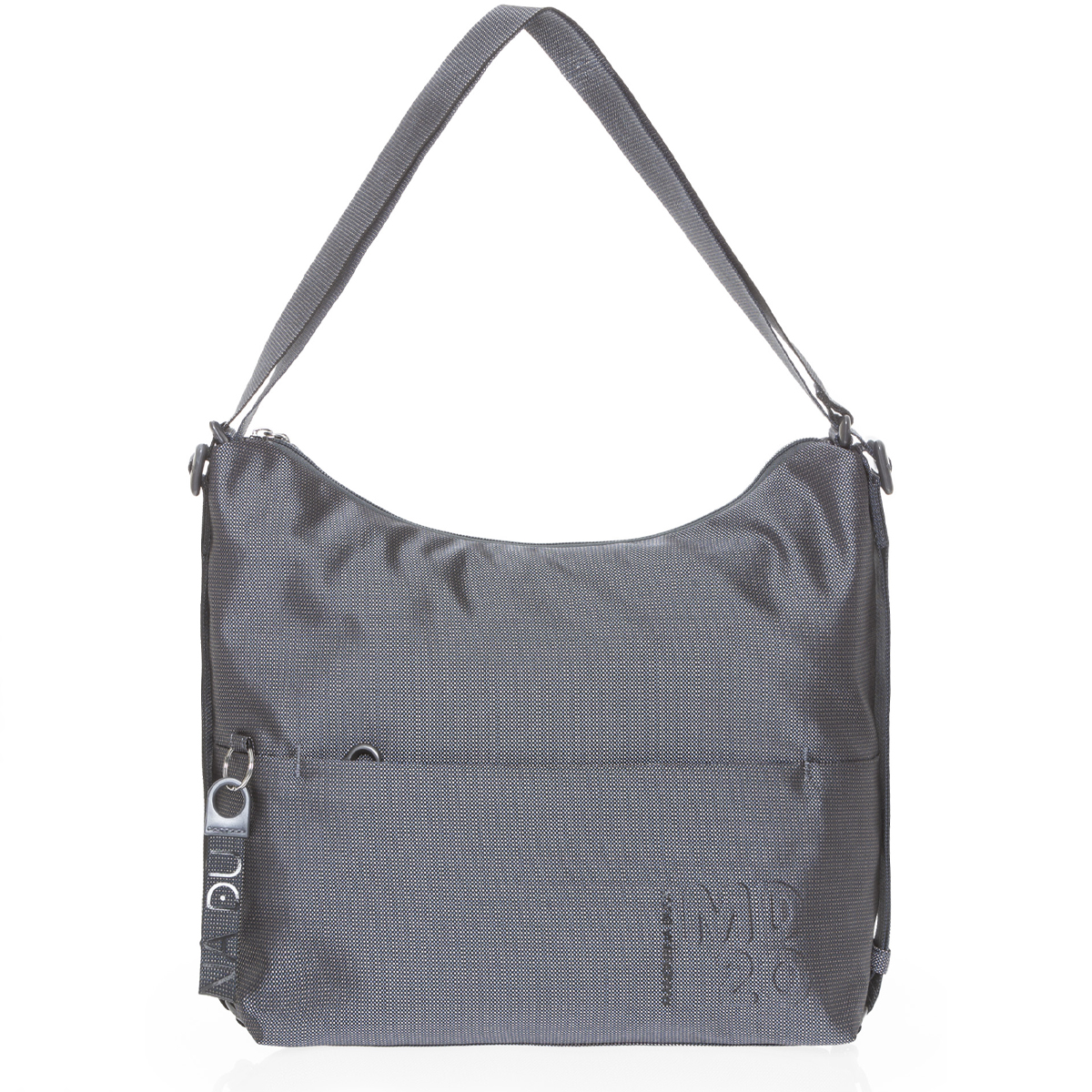 Mandarina Duck Borsa a spalla Slide Trasformabile MD20 Steel - 1 Mandarina Duck Borsa a spalla Slide Trasformabile MD20 Steel - 1