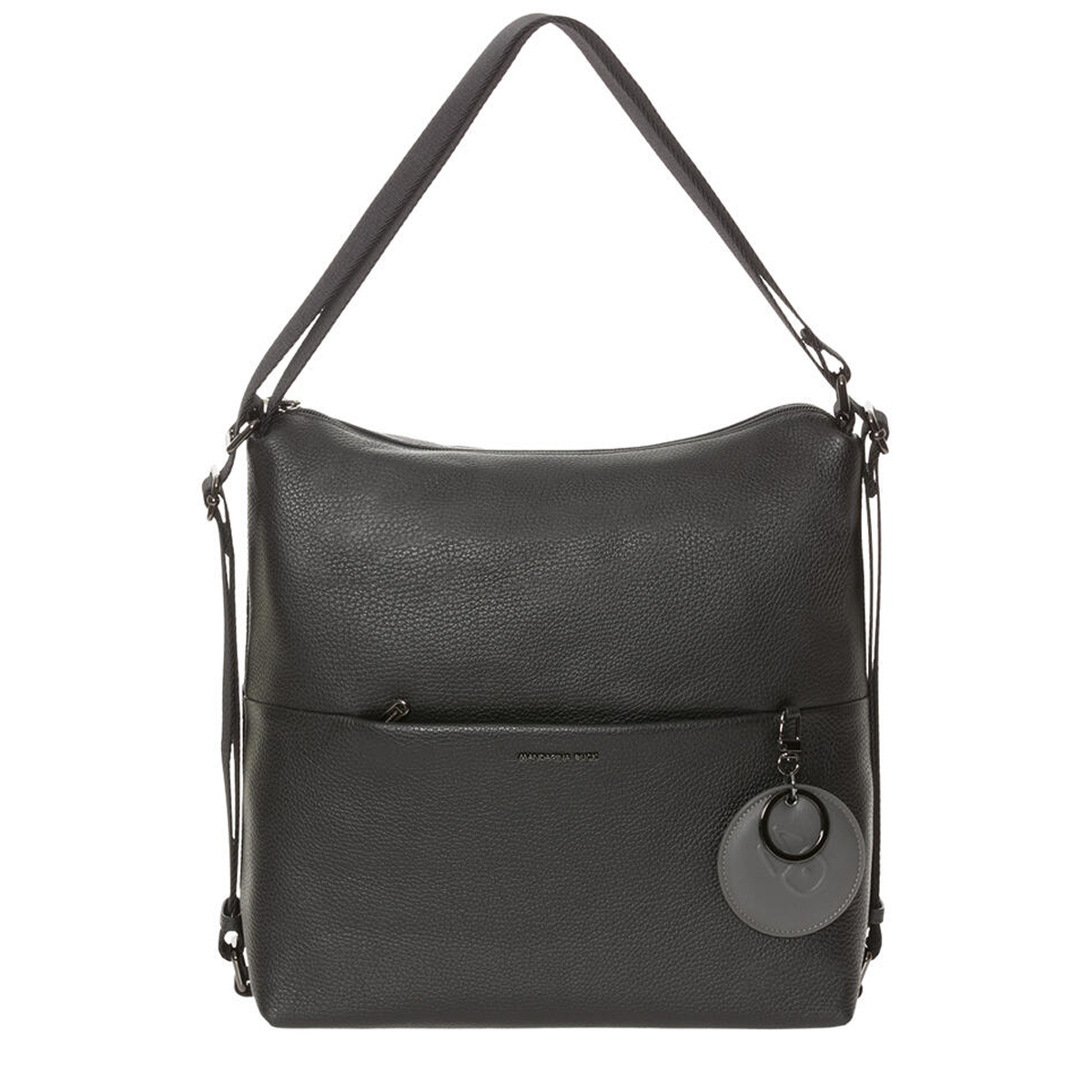 Mandarina Duck Hobo Bag Mellow Leather Nero - 1