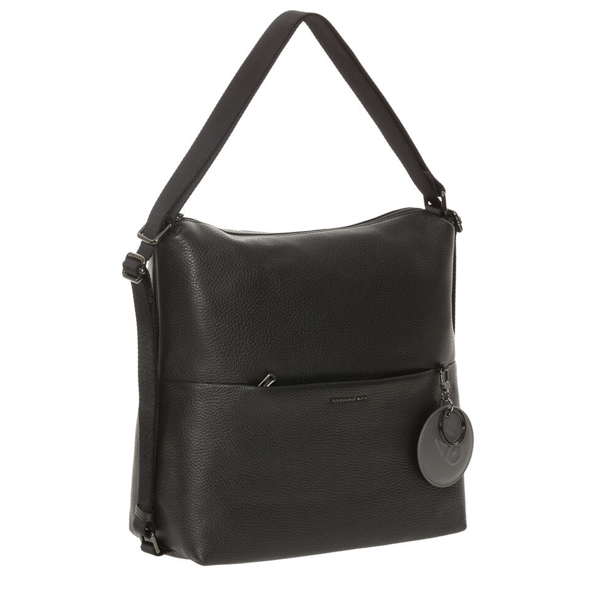 Mandarina Duck Hobo Bag Mellow Leather Nero - 2
