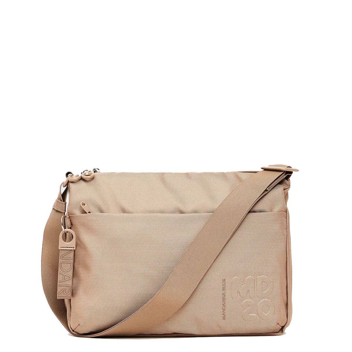 Mandarina Duck Borsa a tracolla Espandibile MD20 Warm Taupe - 1 Mandarina Duck Borsa a tracolla Espandibile MD20 Warm Taupe - 1