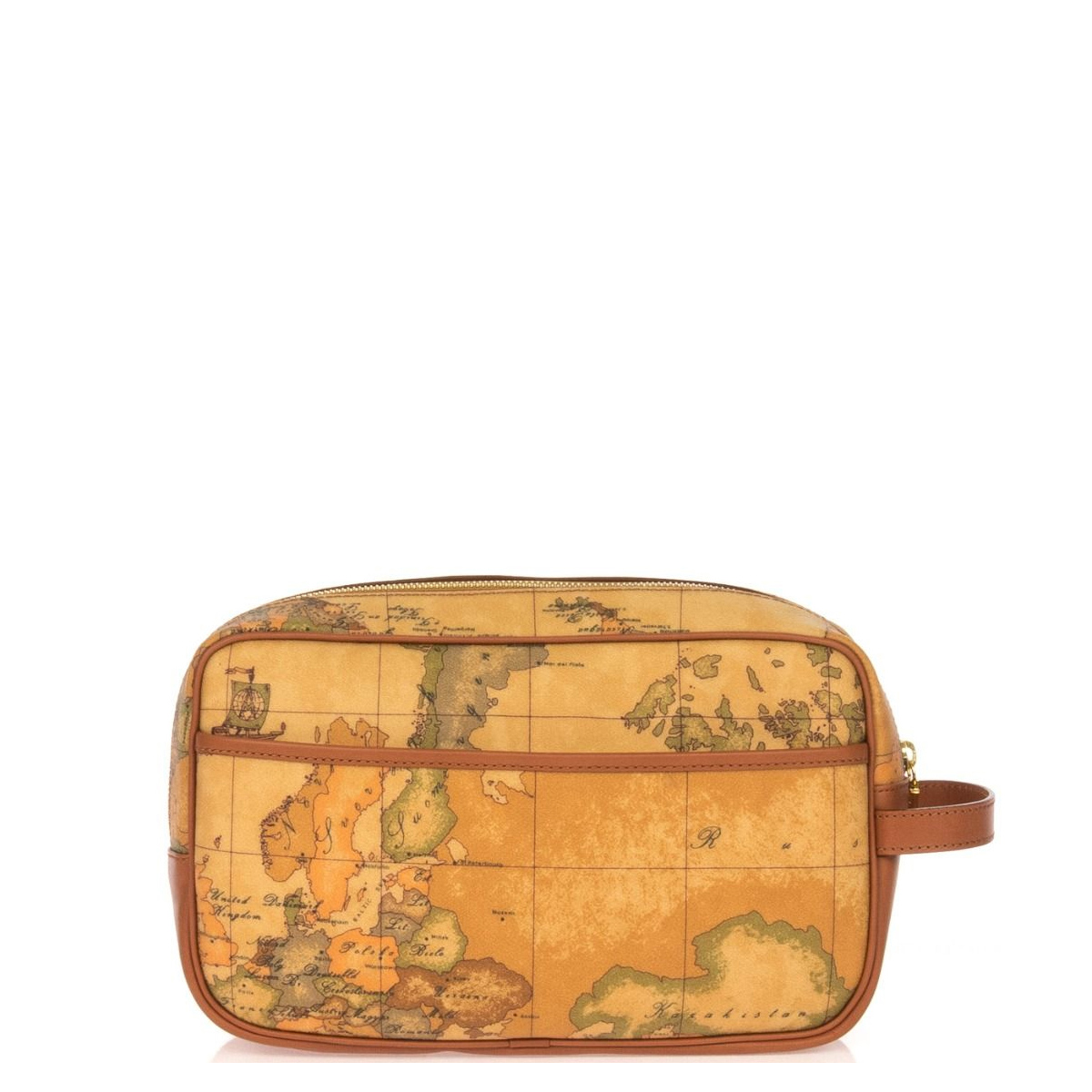 Alviero Martini 1a Classe Beauty Case Grande Geo Classic Naturale - 2