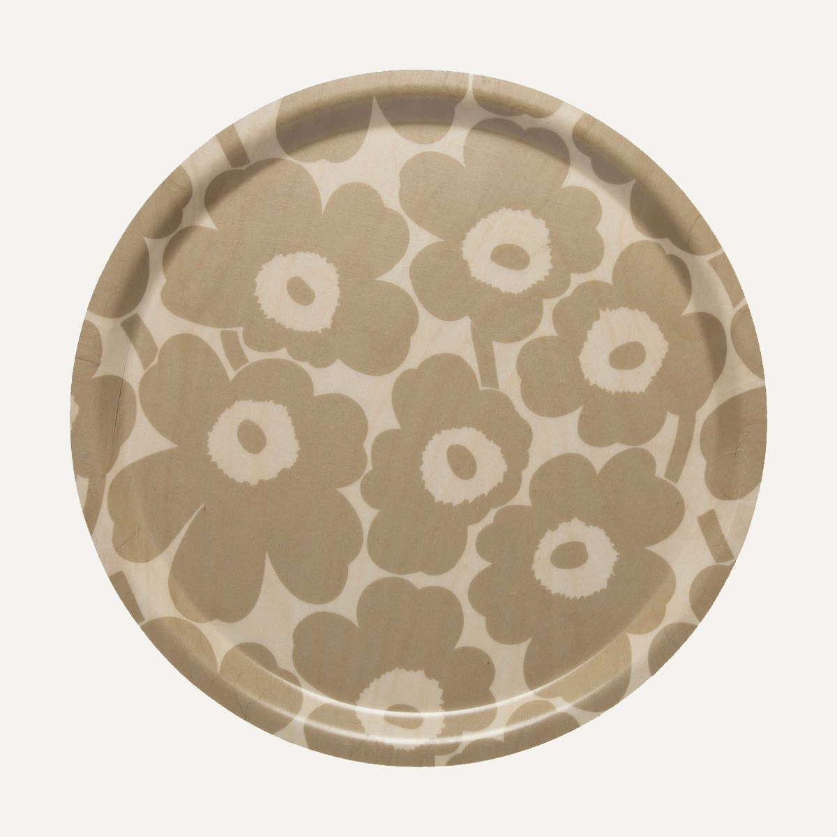 Marimekko Mini Unikko Plywood Tray 31 cm - 1