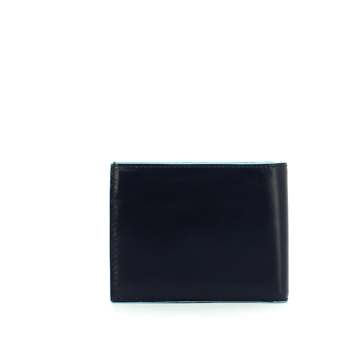 Wallet with coin pouch Blue Square-BLU2-UN