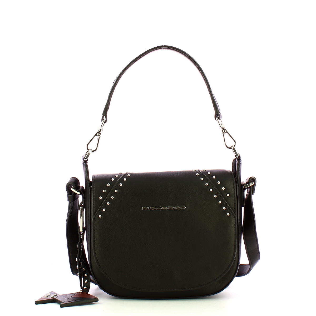 Piquadro Borsa tracolla media Muse Nero Rock - 1