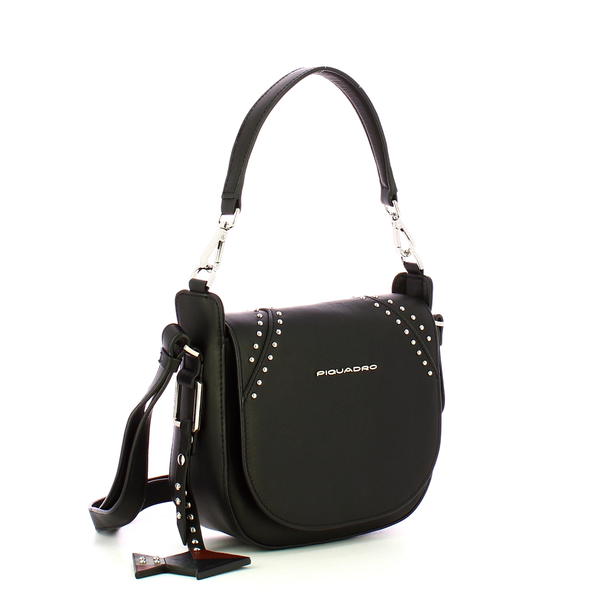Piquadro Borsa tracolla media Muse Nero Rock - 2
