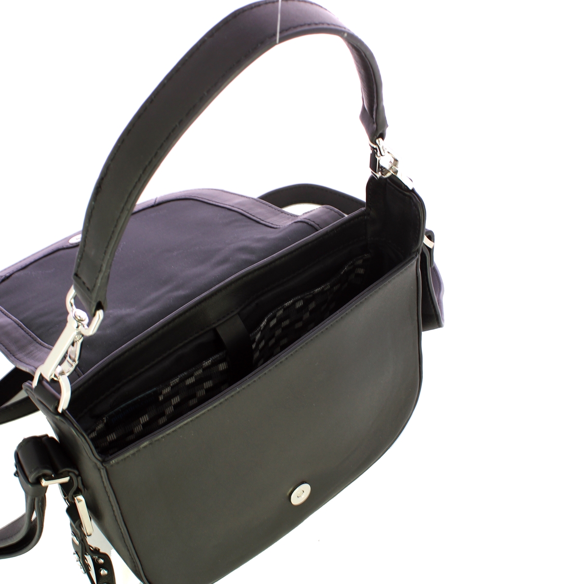 Piquadro Borsa tracolla media Muse Nero Rock - 4