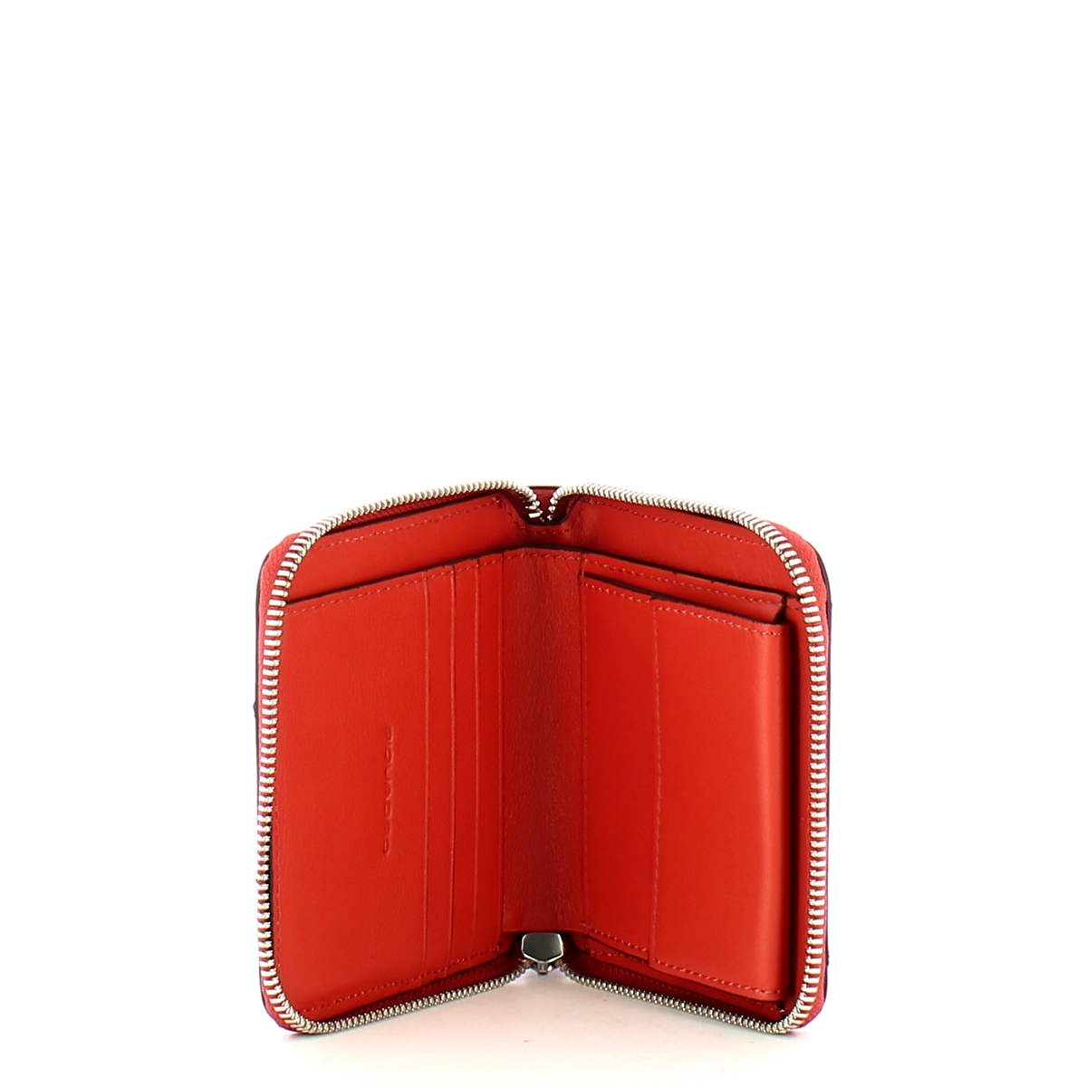 Piquadro Portafoglio piccolo Muse Zip Around Arancio - 3