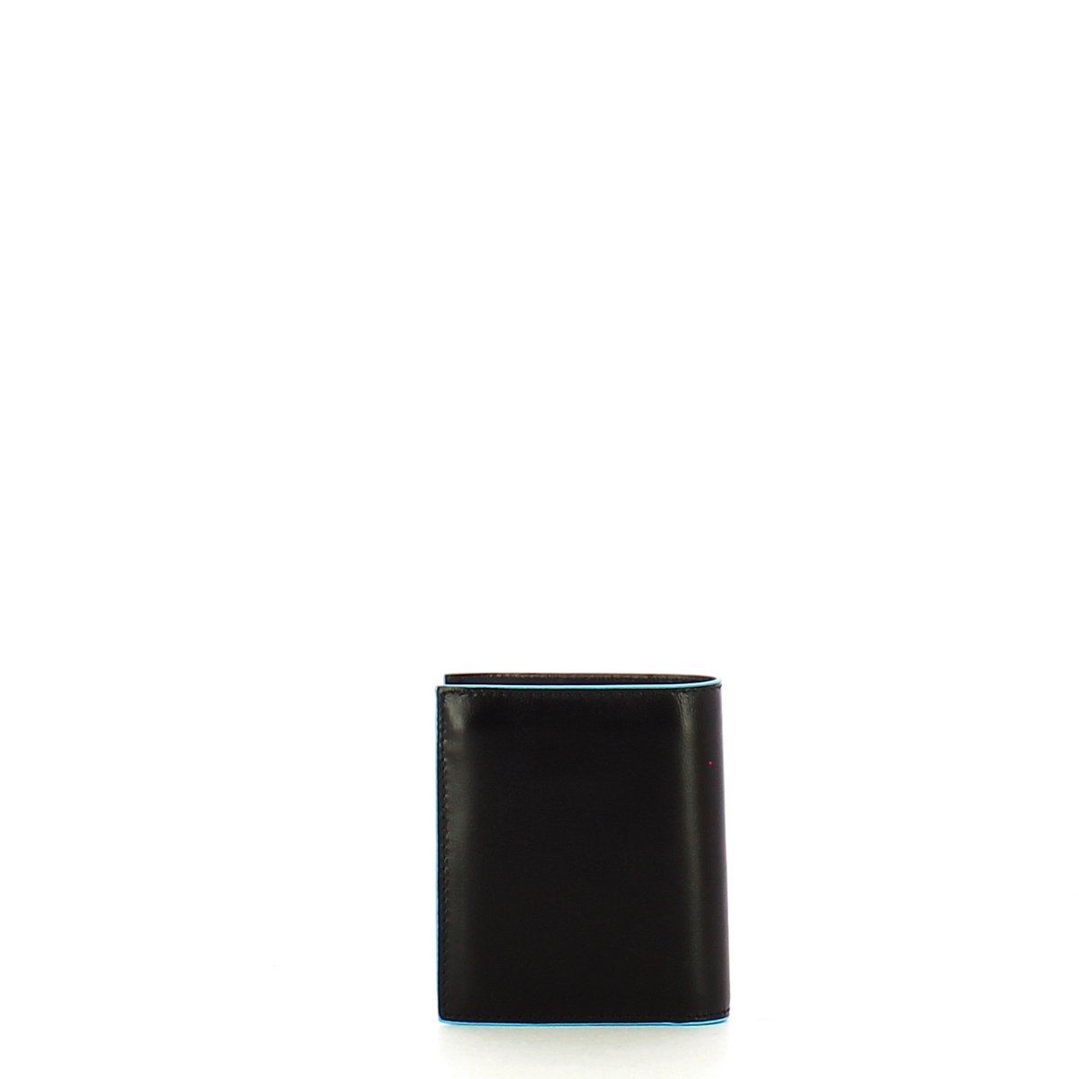 Piquadro Portafoglio Verticale con portamonete RFID Blue Square - 2