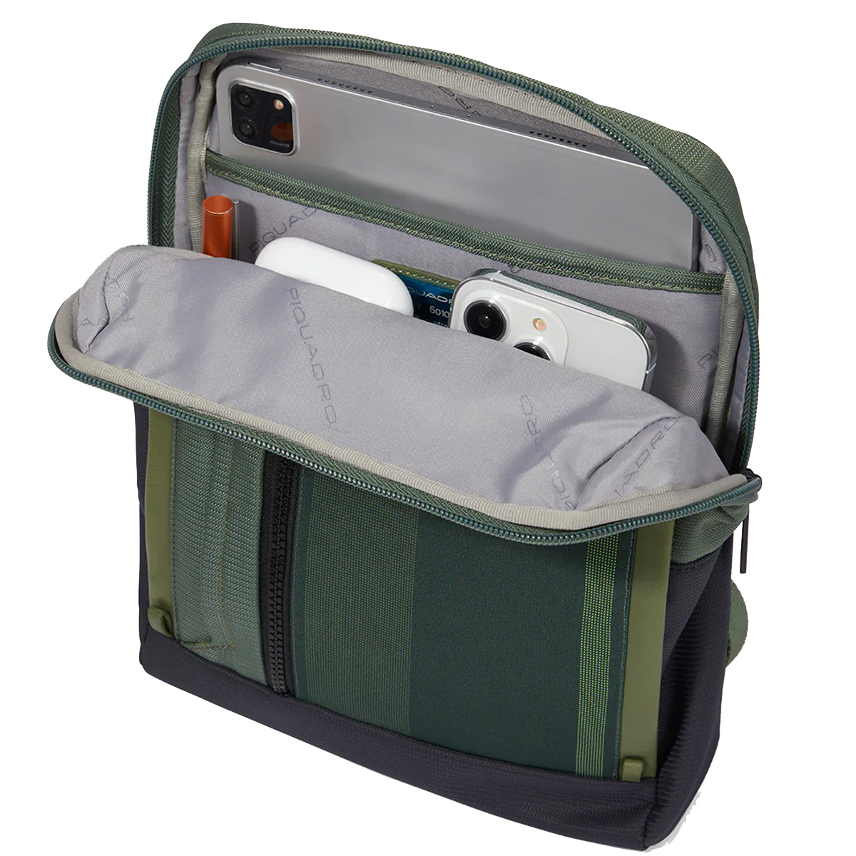 Piquadro Borsello Porta Tablet Verde - 6