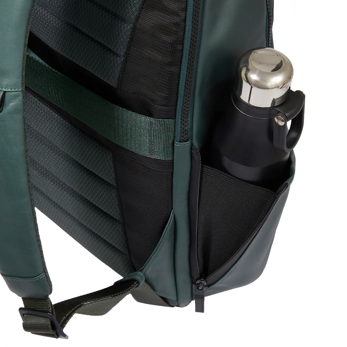 Piquadro Zaino Liko Porta PC 14" Verde - 6