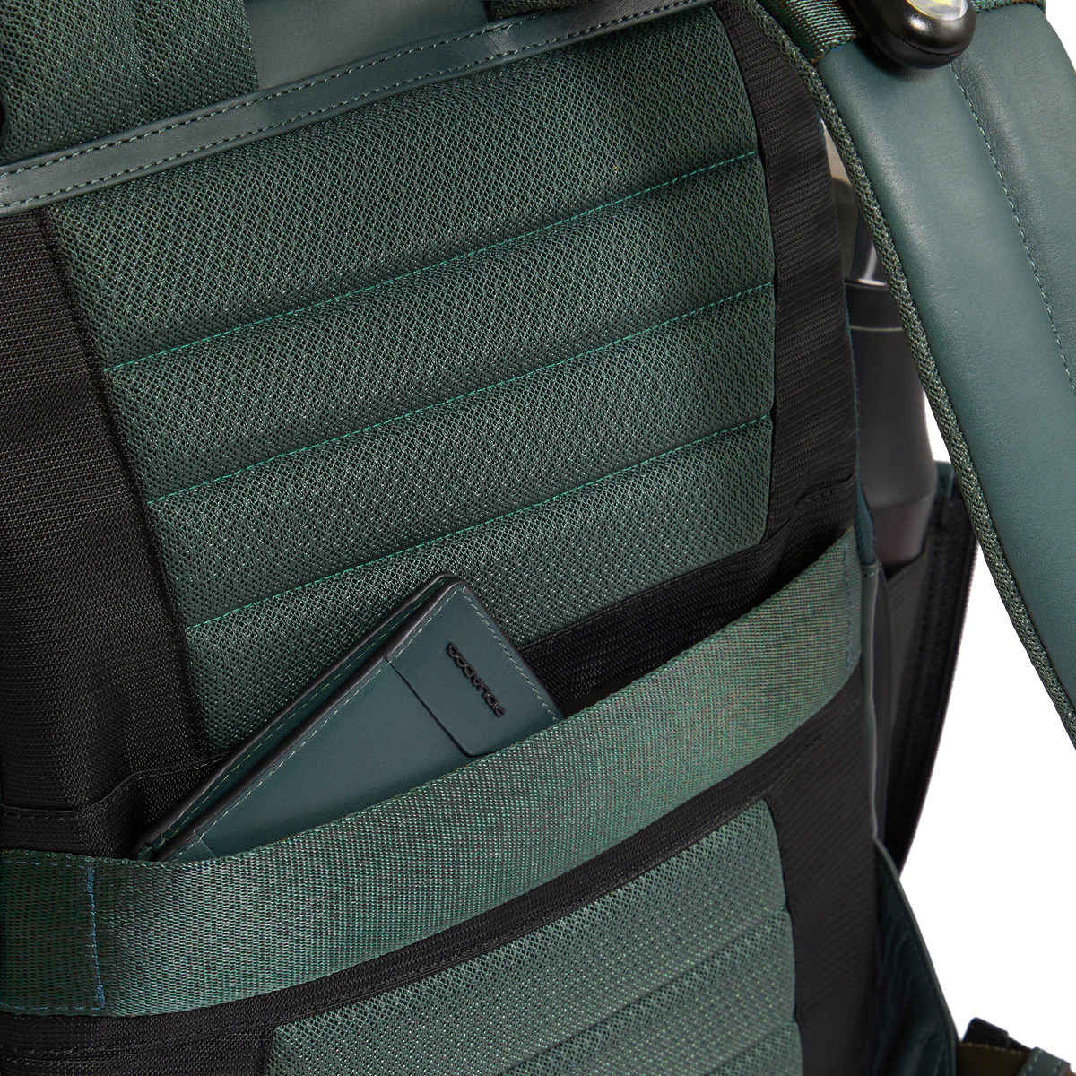 Piquadro Zaino Liko Porta PC 14" Verde - 8