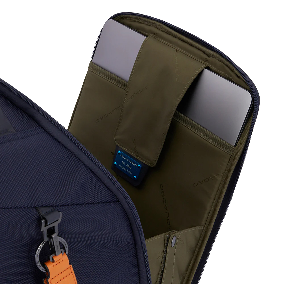 Piquadro Bagaglio a mano Trolley Cabina Underseater Brief Blu - 6