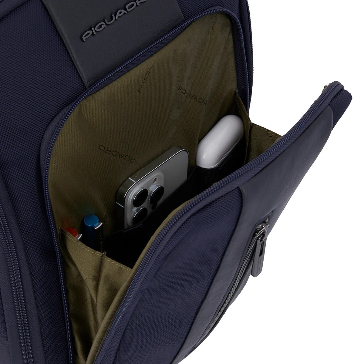 Piquadro Bagaglio a mano Trolley Cabina Underseater Brief Blu - 7