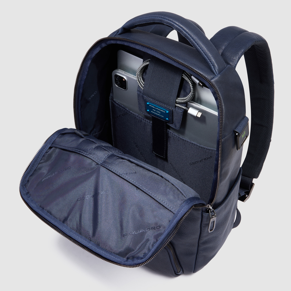 Piquadro Zaino Cronus Porta PC 13" Nero - 4