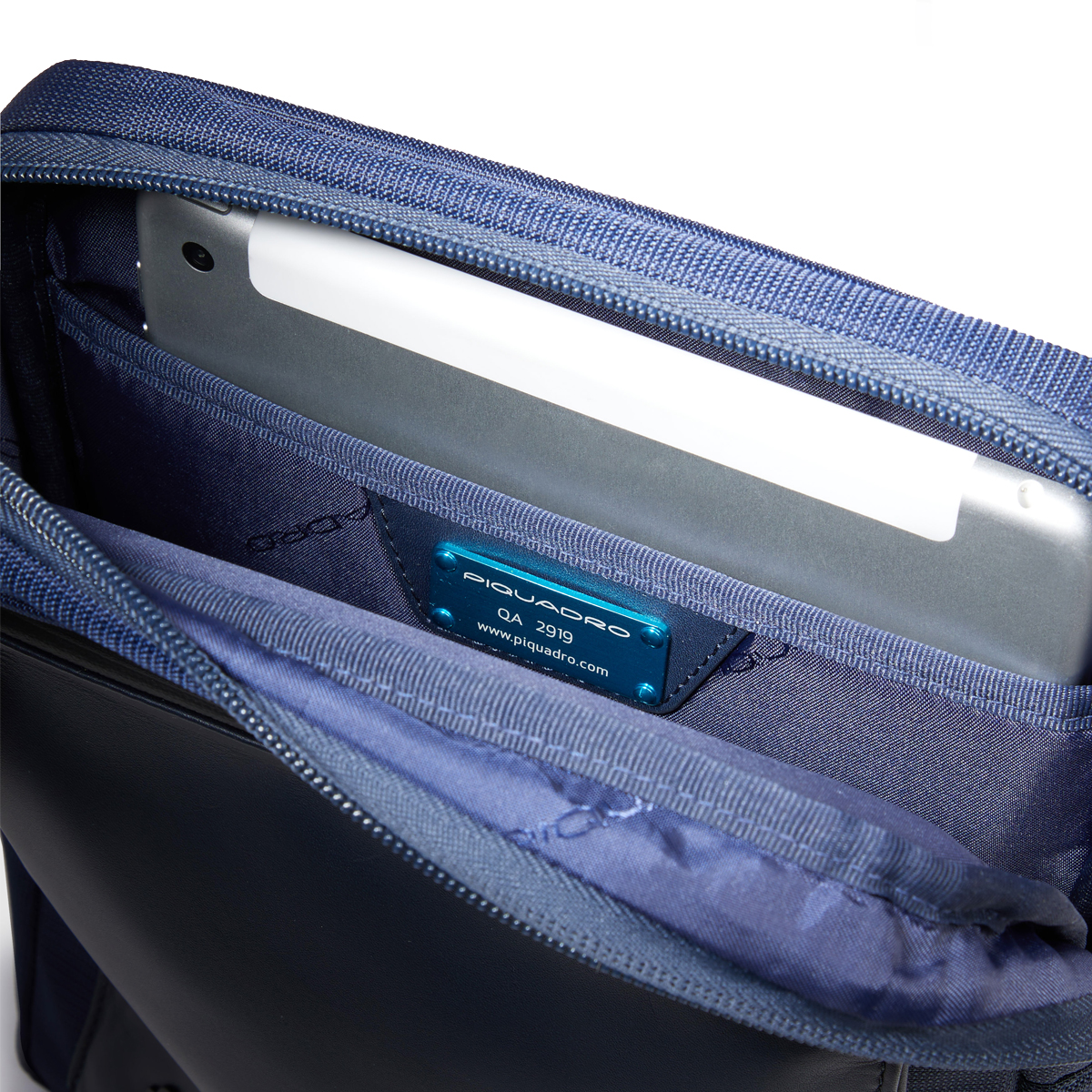 Piquadro Borsello Orion Porta tablet 11" Blu - 4