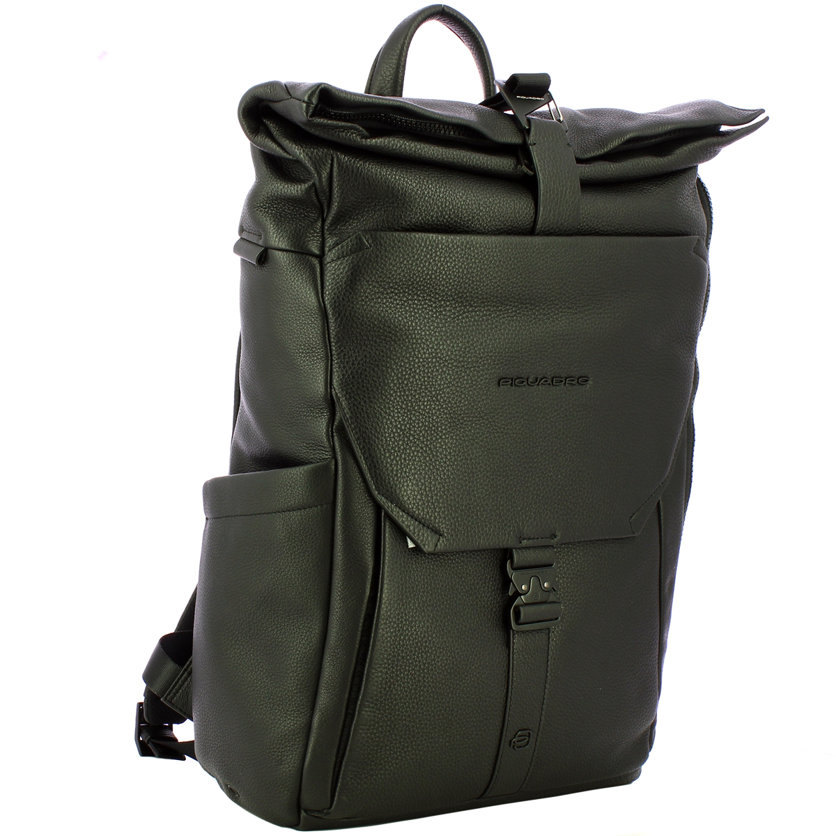 Piquadro Zaino Than Roll-Top Porta PC 15.6" Nero - 2
