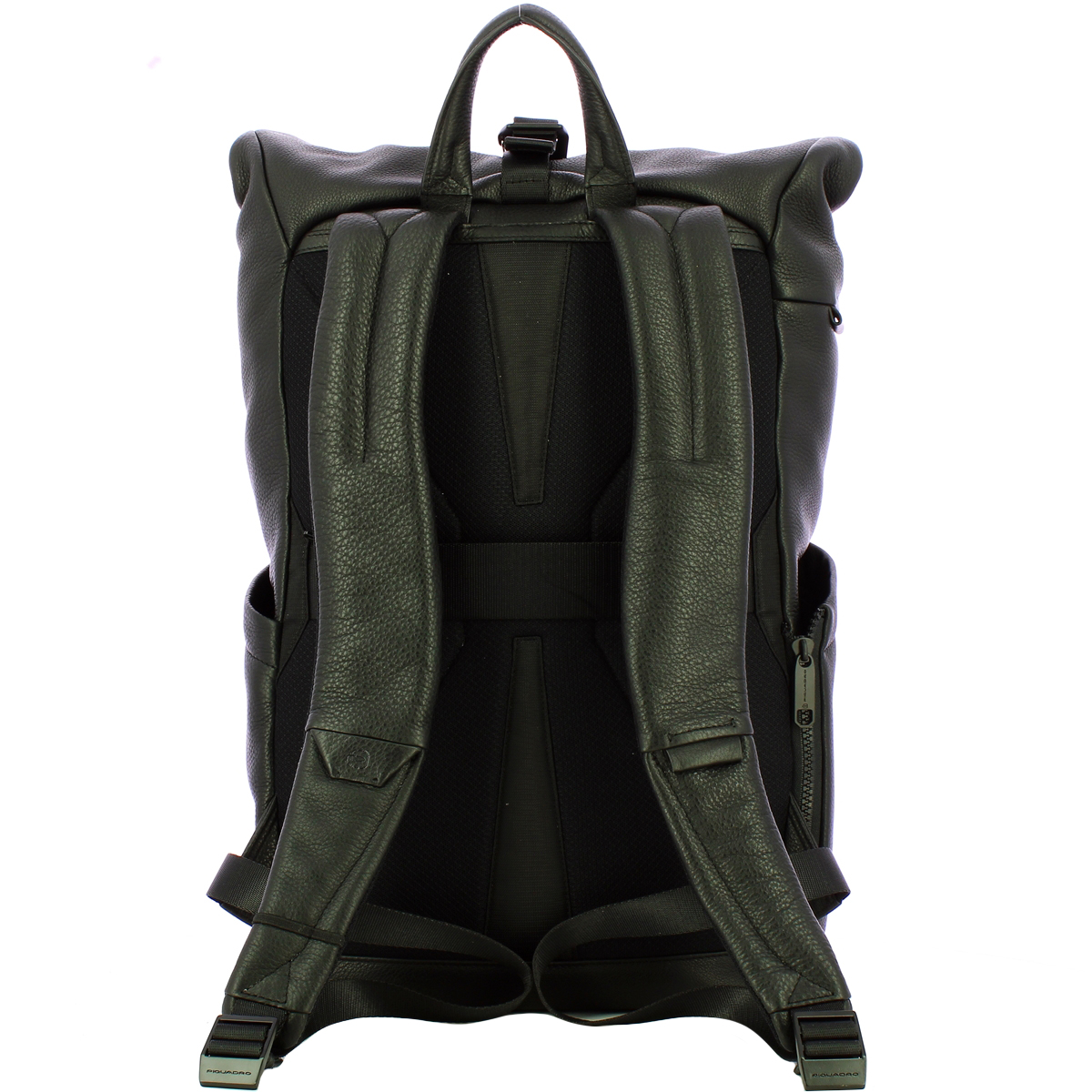 Piquadro Zaino Than Roll-Top Porta PC 15.6" Nero - 3