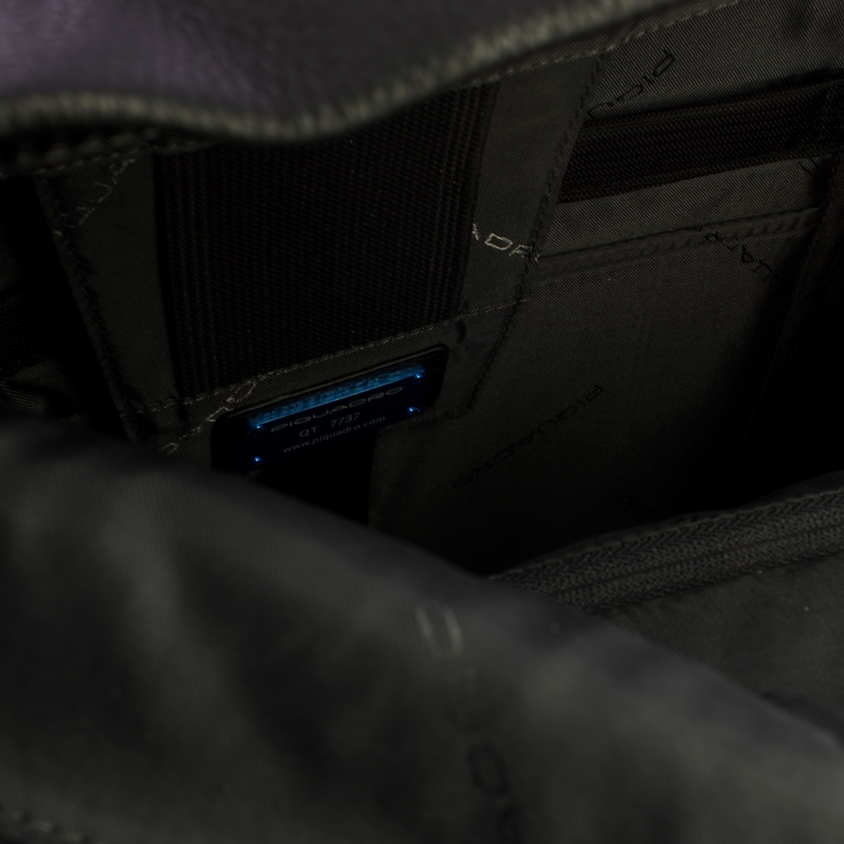 Piquadro Zaino Than Roll-Top Porta PC 15.6" Nero - 4
