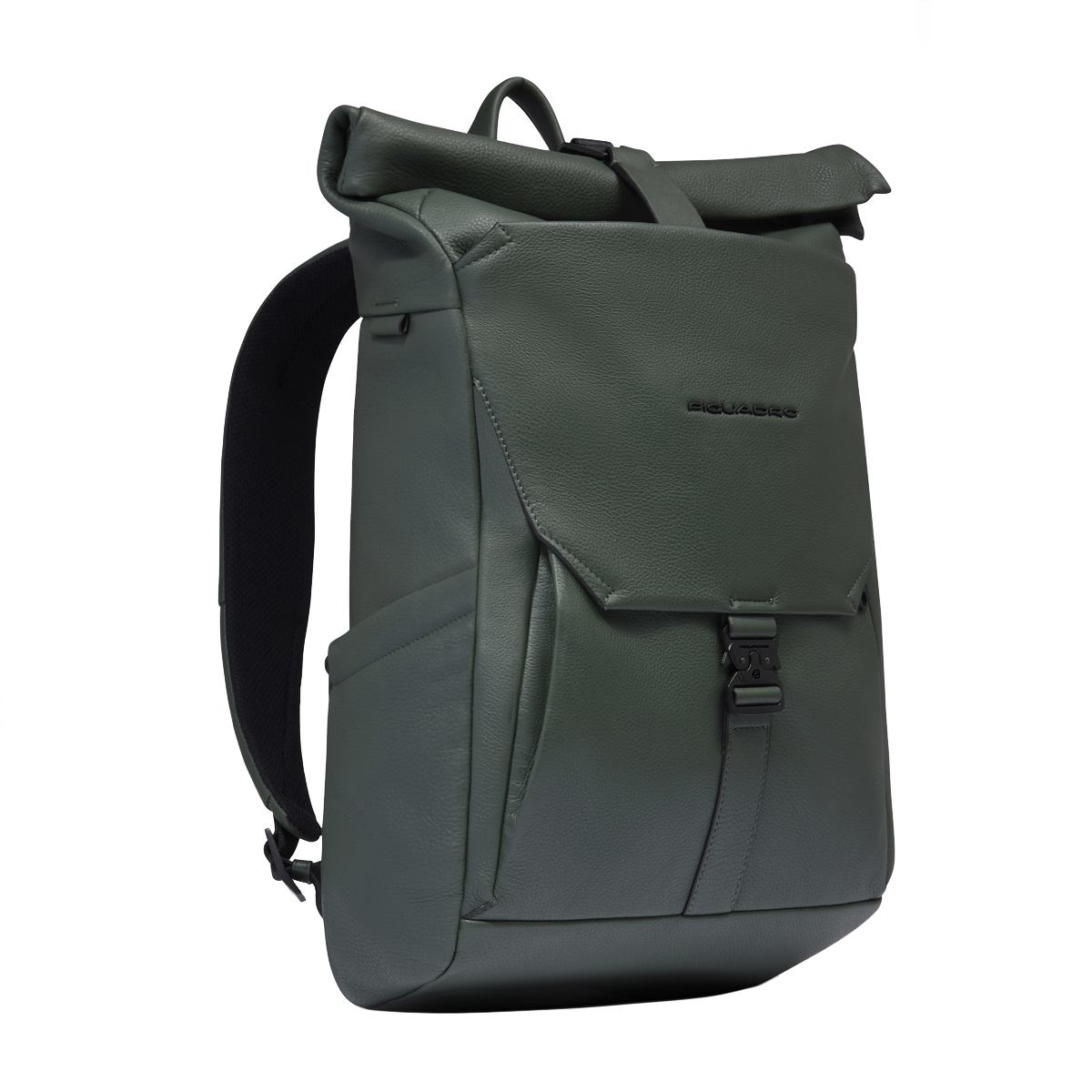 Piquadro Zaino Than Roll-Top Porta PC 15.6" Verde - 2 Piquadro Zaino Than Roll-Top Porta PC 15.6" Verde - 2