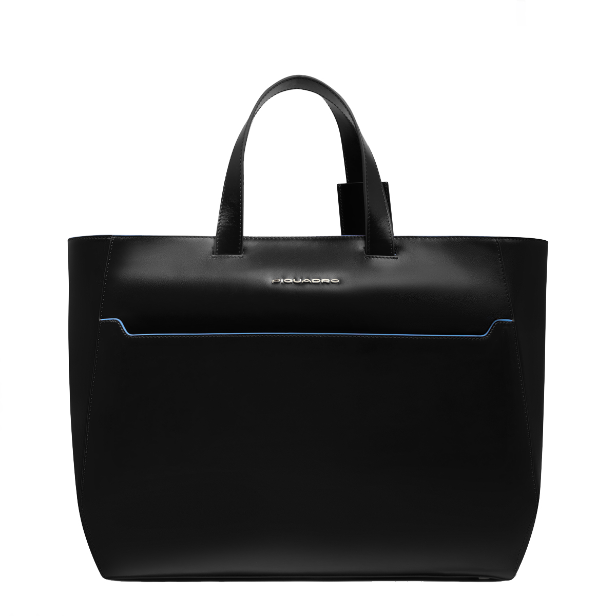 Piquadro Shopping Bag Blue Square Porta PC 15.6" Nero - 1 Piquadro Shopping Bag Blue Square Porta PC 15.6" Nero - 1