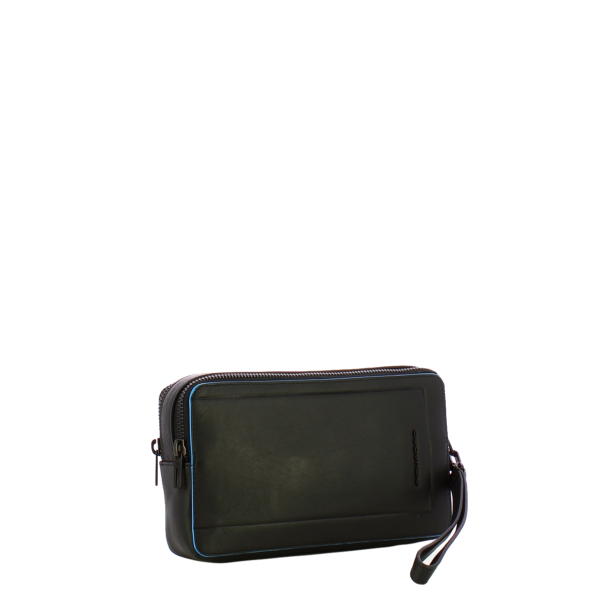 Piquadro Pochette Uomo Blue Square Nero - 2