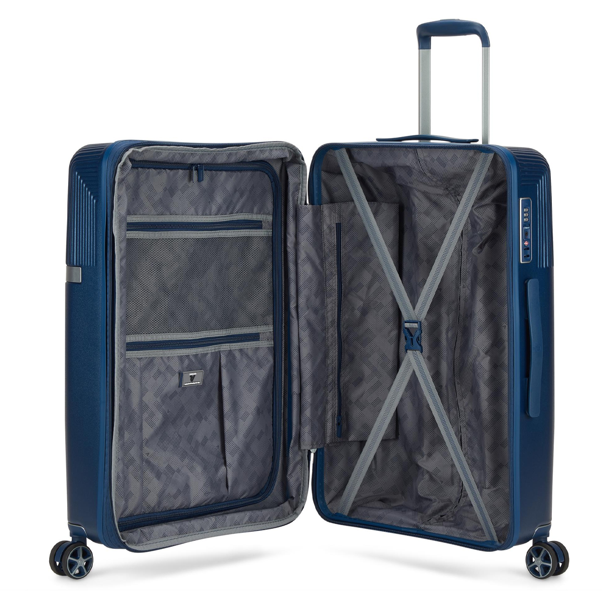 Roncato Trolley Medio Espandibile Airglam 68 cm Blu Notte - 4 Roncato Trolley Medio Espandibile Airglam 68 cm Blu Notte - 4