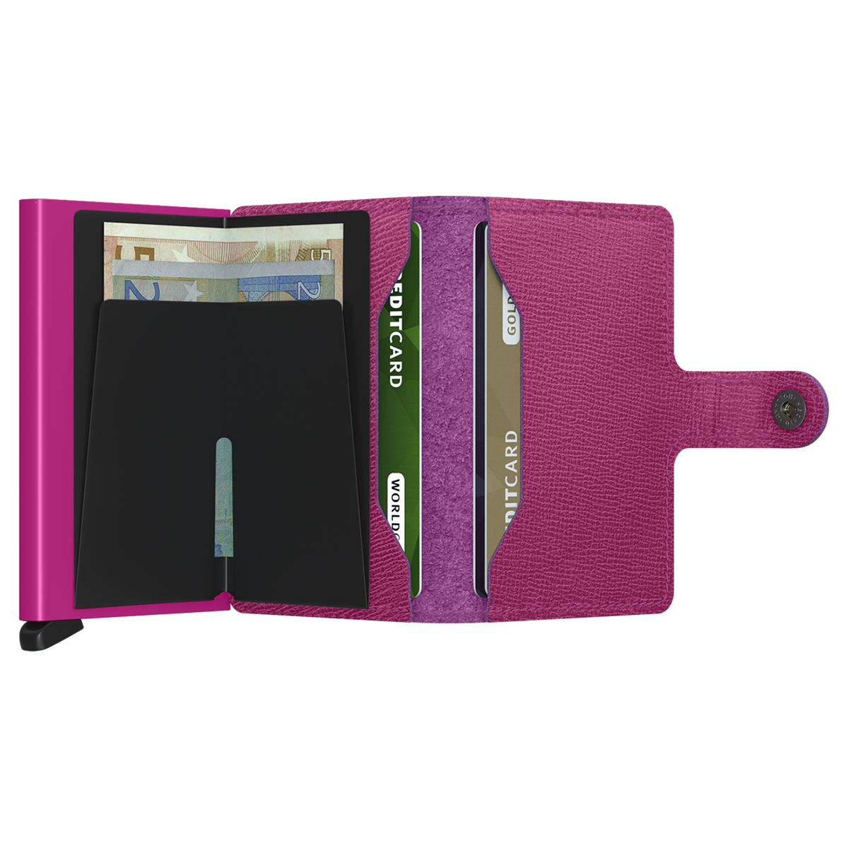 Secrid Miniwallet Crisple RFID Fuchsia - 4 Secrid Miniwallet Crisple RFID Fuchsia - 4