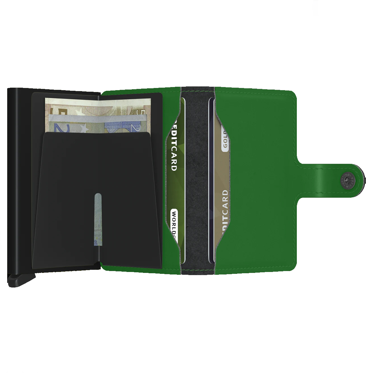 Secrid Miniwallet Matte RFID Bright Green - 4 Secrid Miniwallet Matte RFID Bright Green - 4