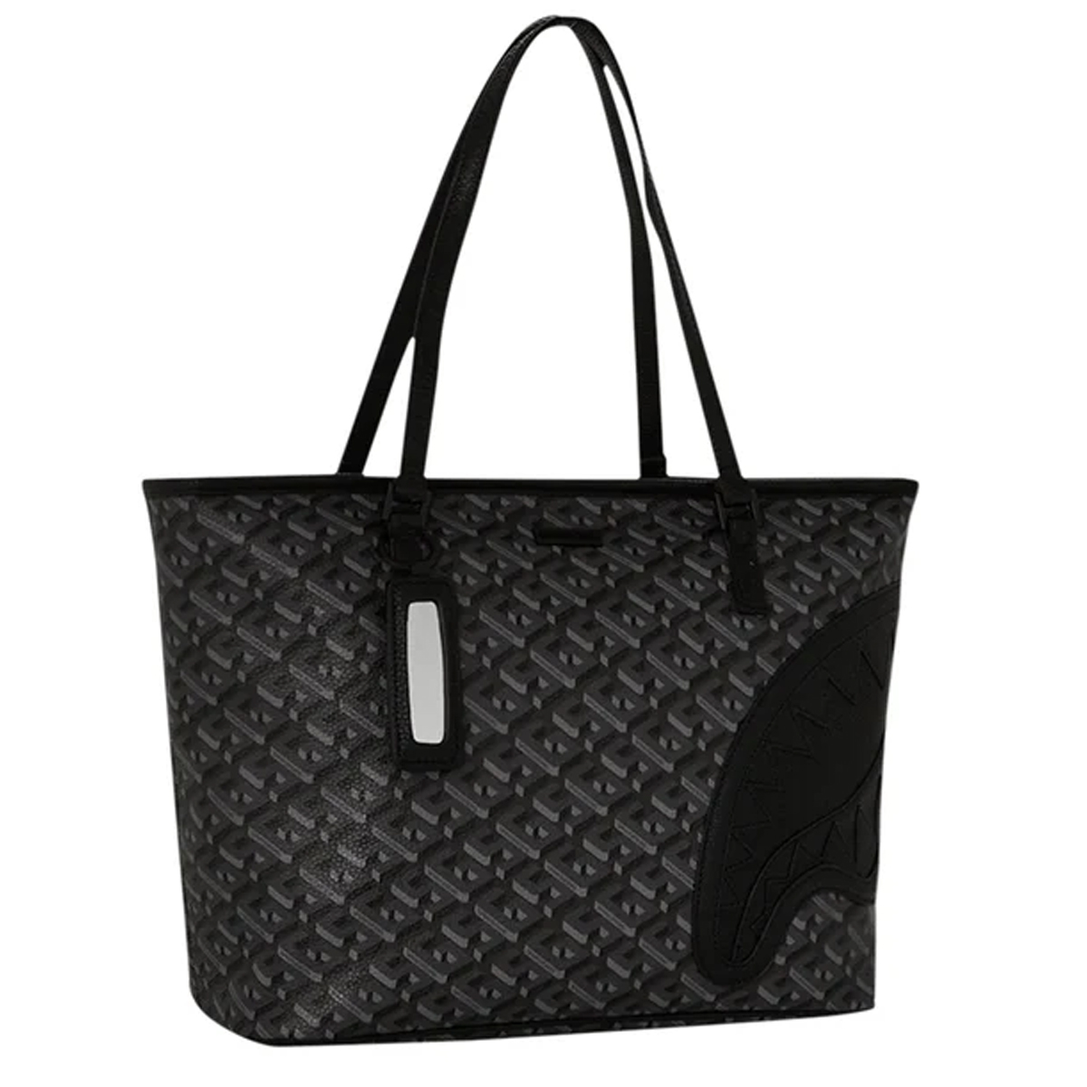 Sprayground Borsa a spalla Tote Classic 3DSG Blackout Limited Edition - 3