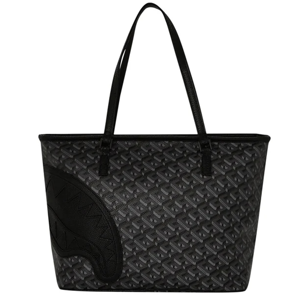 Sprayground Borsa a spalla Tote Classic 3DSG Blackout Limited Edition - 4
