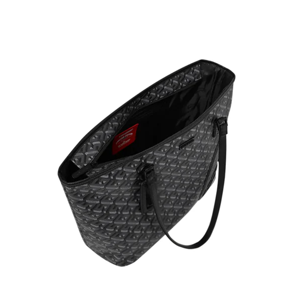 Sprayground Borsa a spalla Tote Classic 3DSG Blackout Limited Edition - 6
