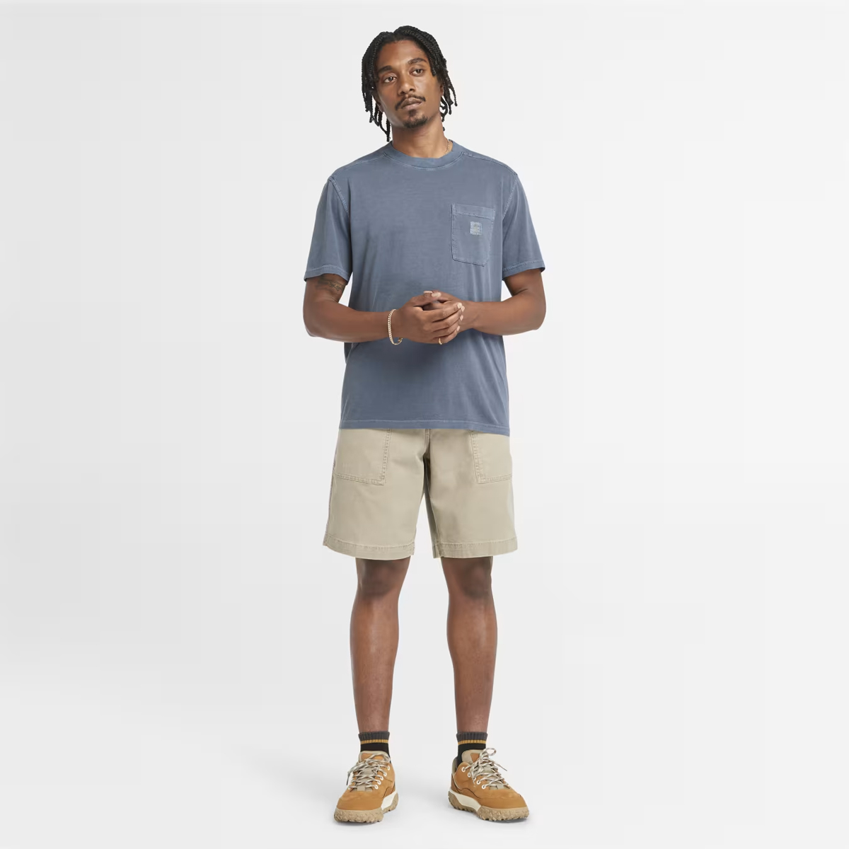 Timberland T-Shirt Merrymack River Chest Pocket Dark Sapphire - 3 Timberland T-Shirt Merrymack River Chest Pocket Dark Sapphire - 3