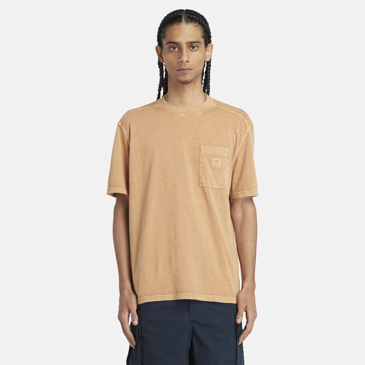 Timberland T-Shirt Merrymack River Chest Pocket Wheat Boot - 2 Timberland T-Shirt Merrymack River Chest Pocket Wheat Boot - 2