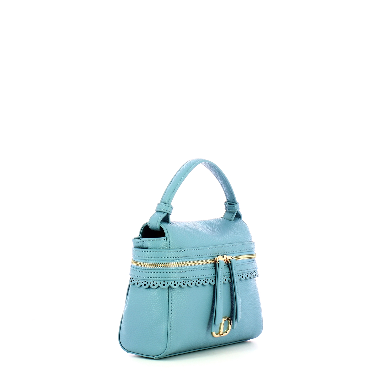 Twin Set Borsa a Mano Top Handle Cécile Piccola Blue Chalcedonie - 2 Twin Set Borsa a Mano Top Handle Cécile Piccola Blue Chalcedonie - 2