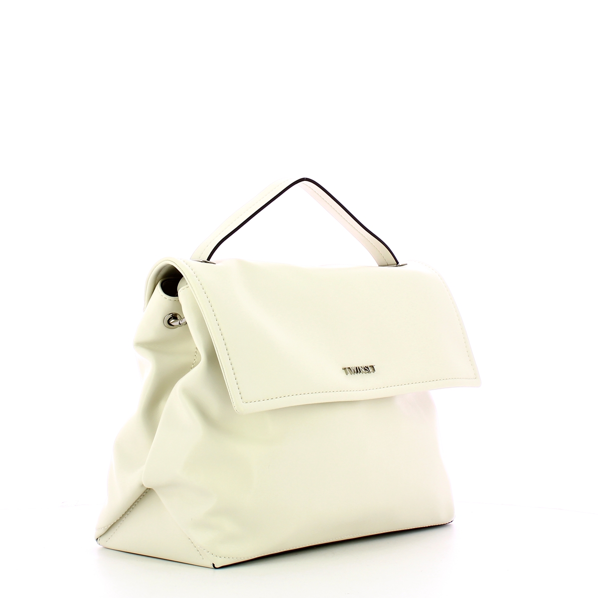 Twin Set Borsa a Mano Bianco Ottico - 2 Twin Set Borsa a Mano Bianco Ottico - 2