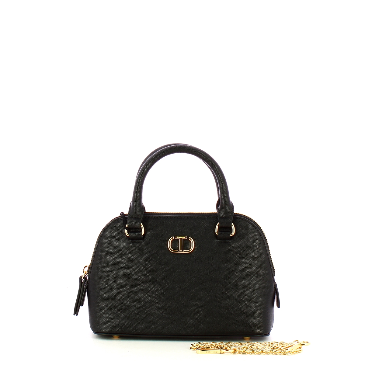 Twinset Mini Tote Oval T Nero - 4