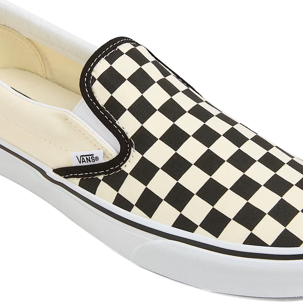 VANS Sneakers Slip-On Black & White Checkerboard - 4