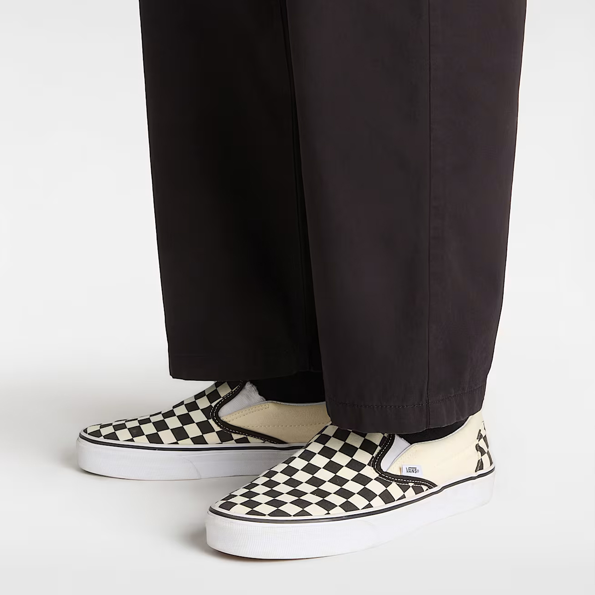 VANS Sneakers Slip-On Black & White Checkerboard - 5