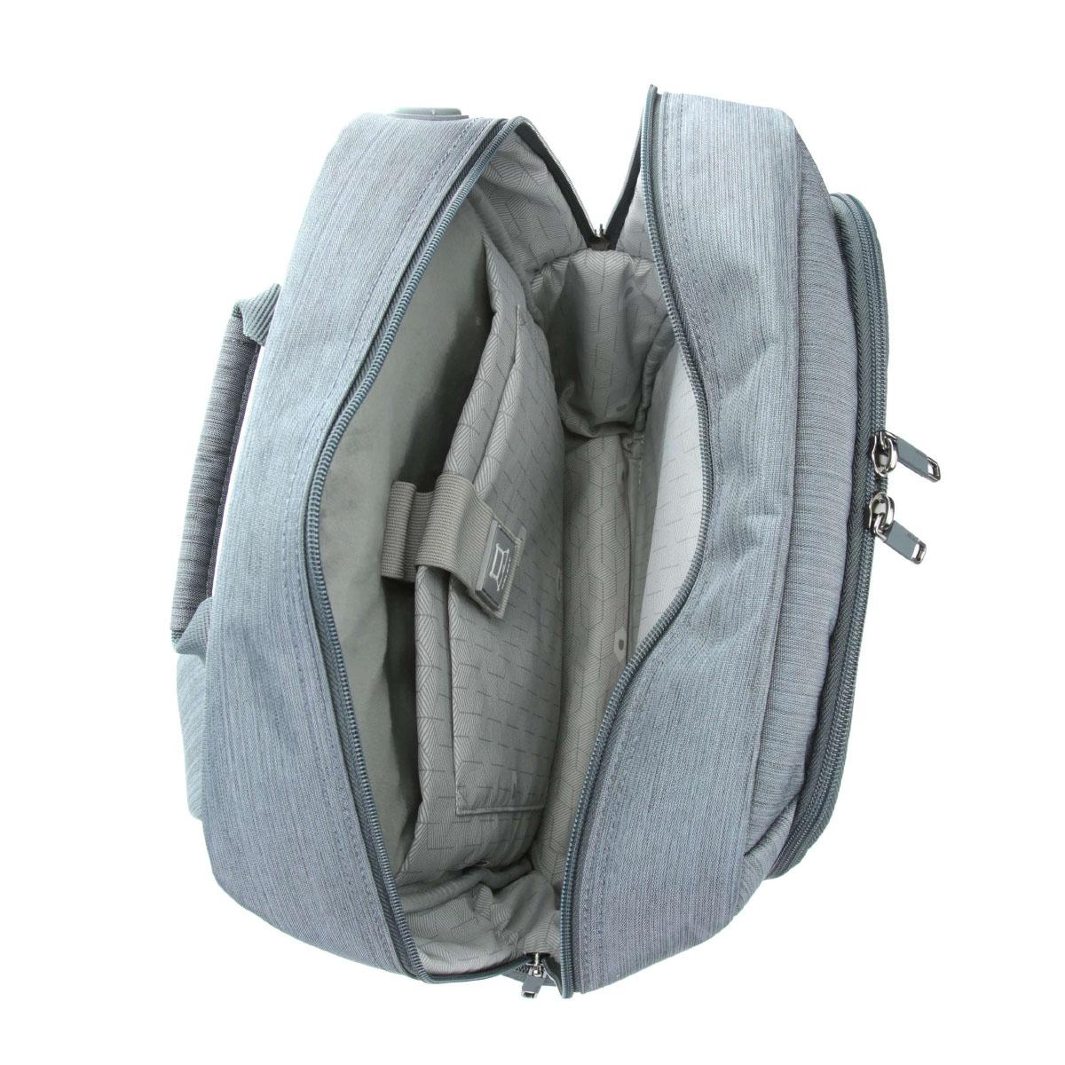 Backpack Clair 15.0 RFID-GRIS/POIVRE-UN