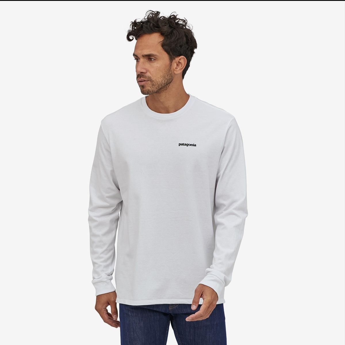 Men's Long-Sleeved P-6 Logo Responsibili-Tee® White - 2