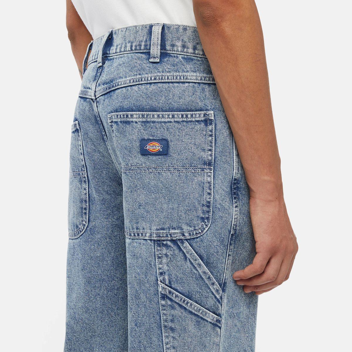 Pantaloni Denim Blue Marble Wash