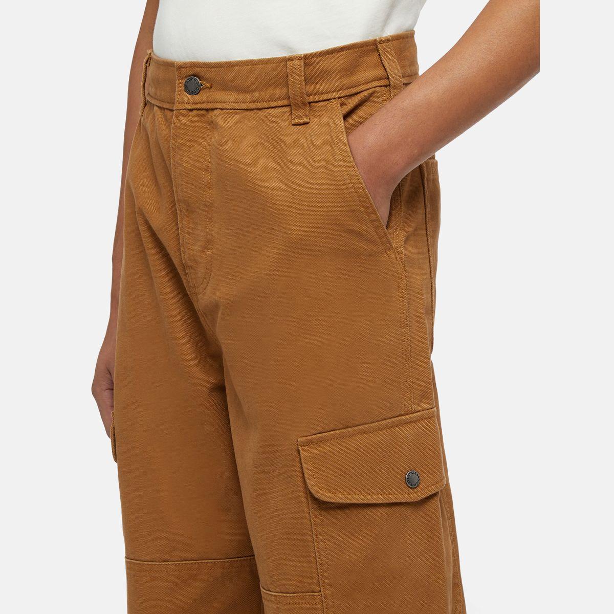 Pantaloni Cargo Duck Canvas Brown Duck