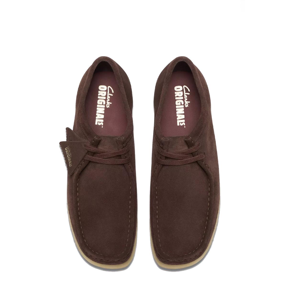 Scarpa Wallabee Dark Brown Suede