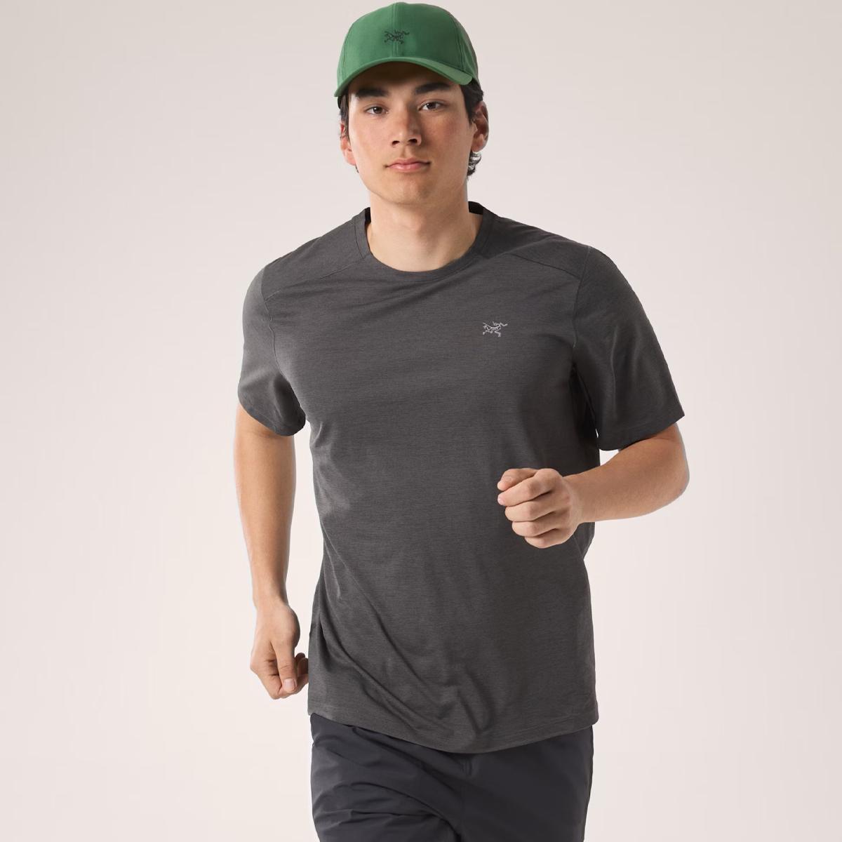 T-Shirt Cormac Crew Black Heather