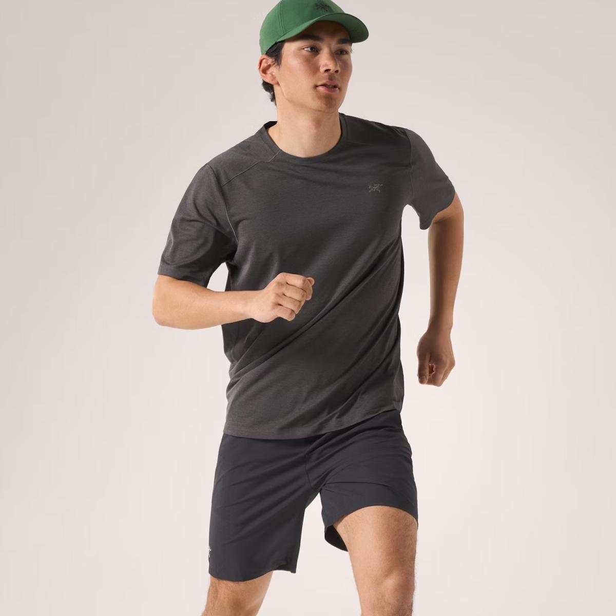 T-Shirt Cormac Crew Black Heather