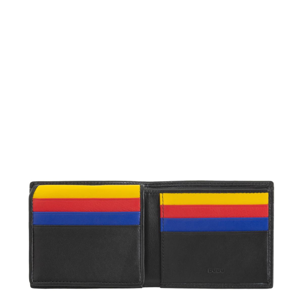 Portafoglio Uomo Colorful Plinio Nero-2
